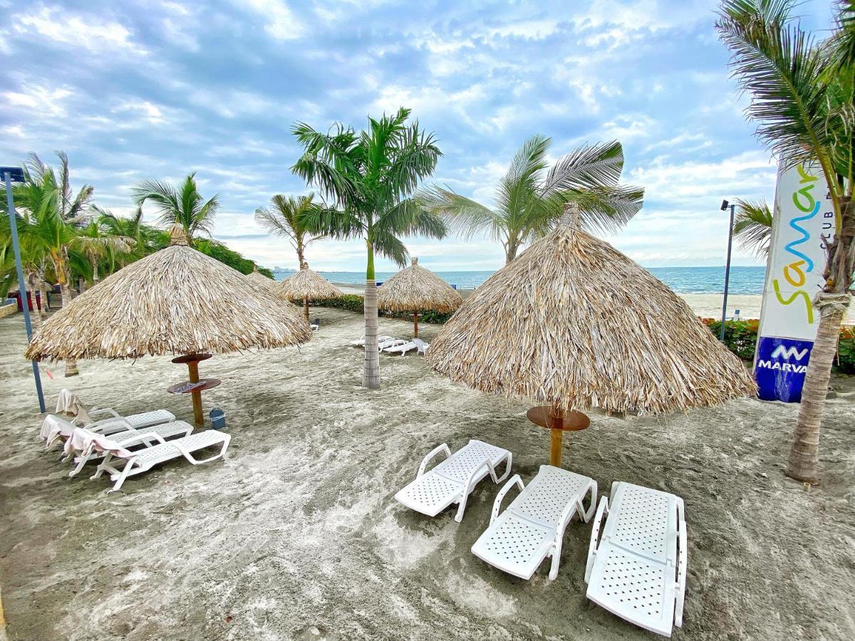 Apartamento Encantador Samaria Club De Playa, 3 Alcobas 6 Personas Playa Privada Santa Marta  Eksteriør billede