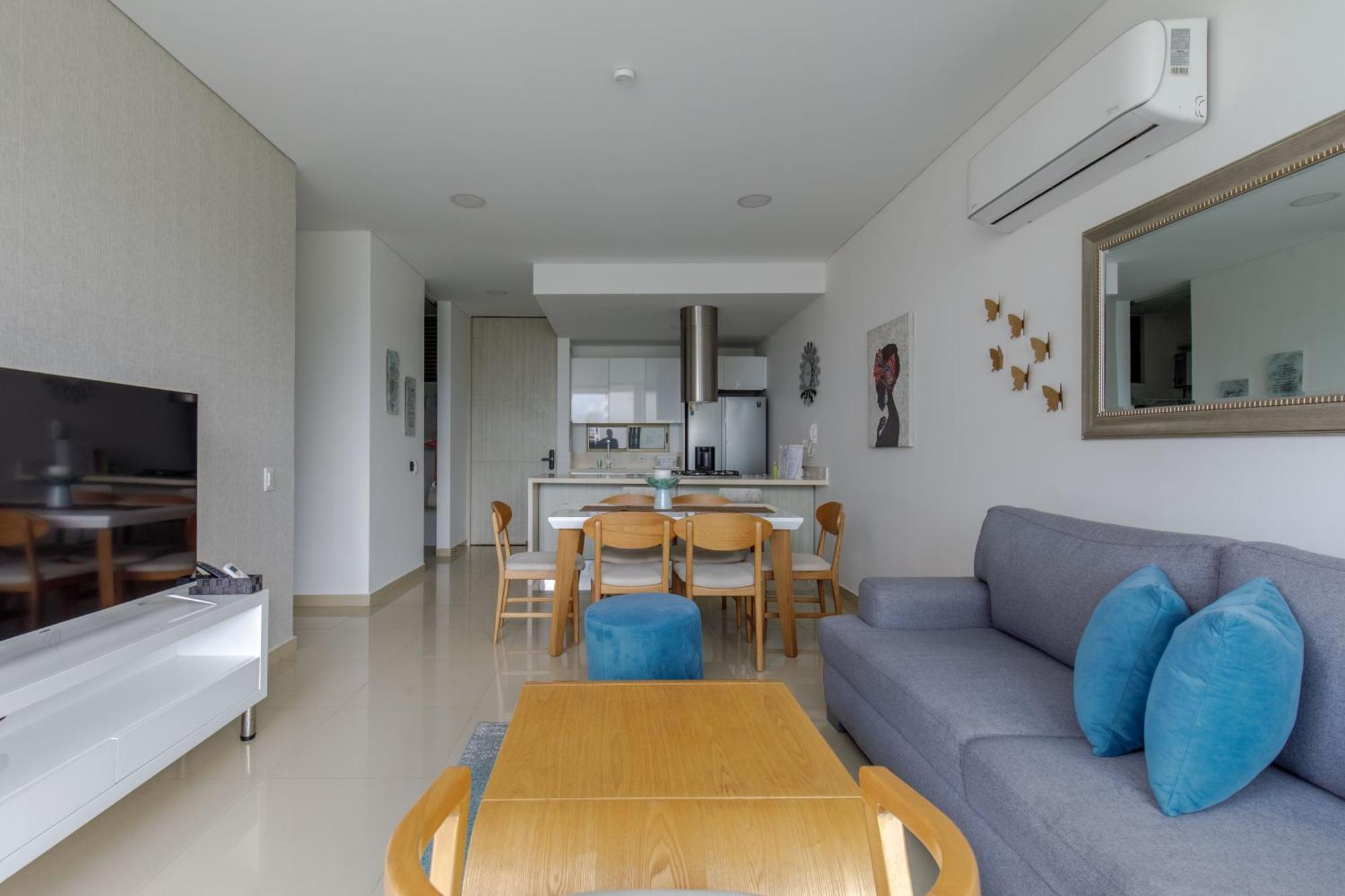 Apartamento Encantador Samaria Club De Playa, 3 Alcobas 6 Personas Playa Privada Santa Marta  Eksteriør billede